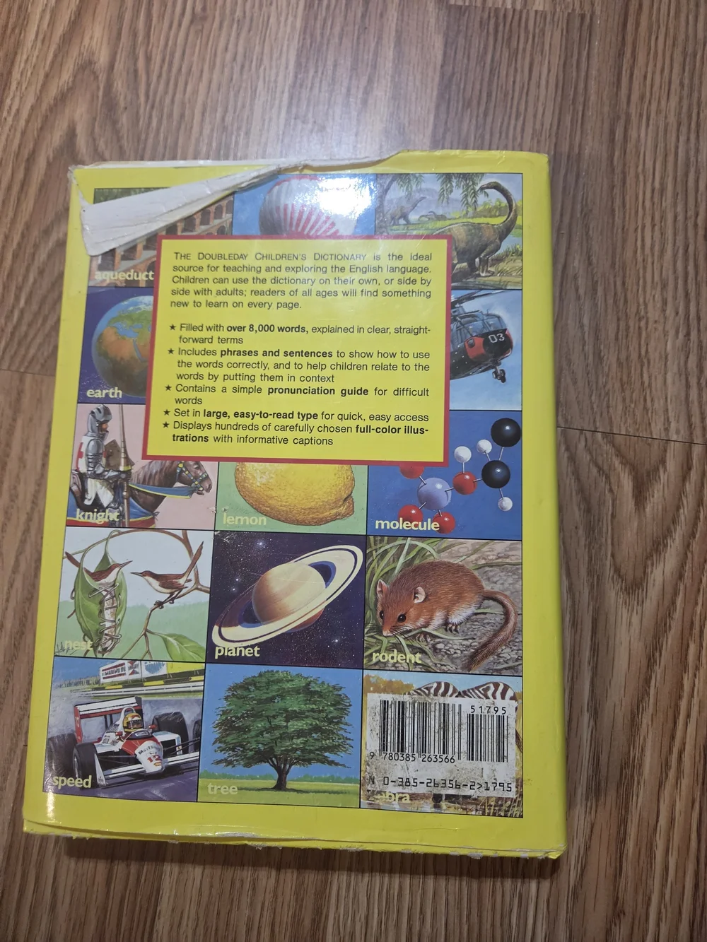 The Children’s Dictionary - Yellow Kids Book
